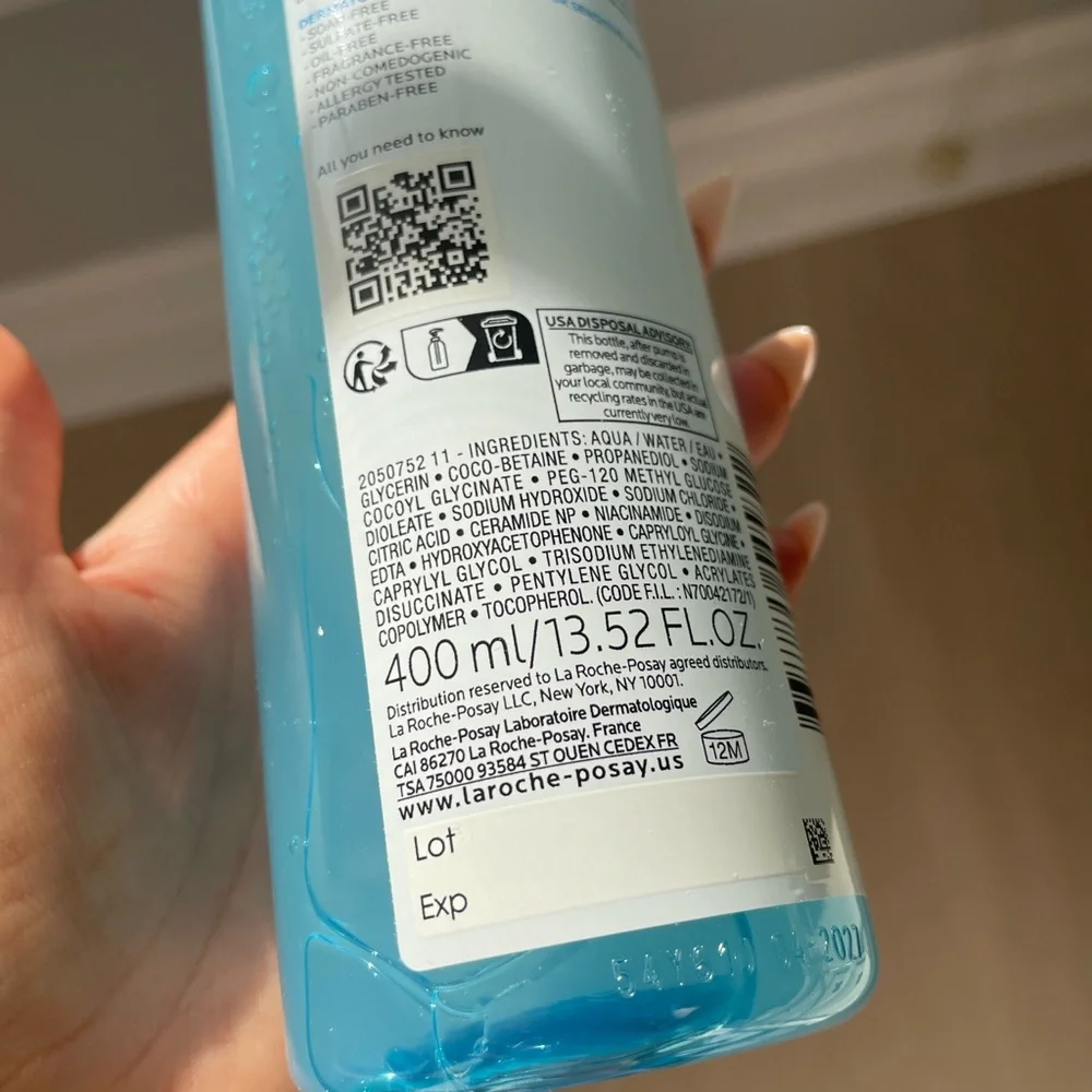 La Roche-Posay Toleriane Purifying Foaming Face Wash for Oily‎ Skin